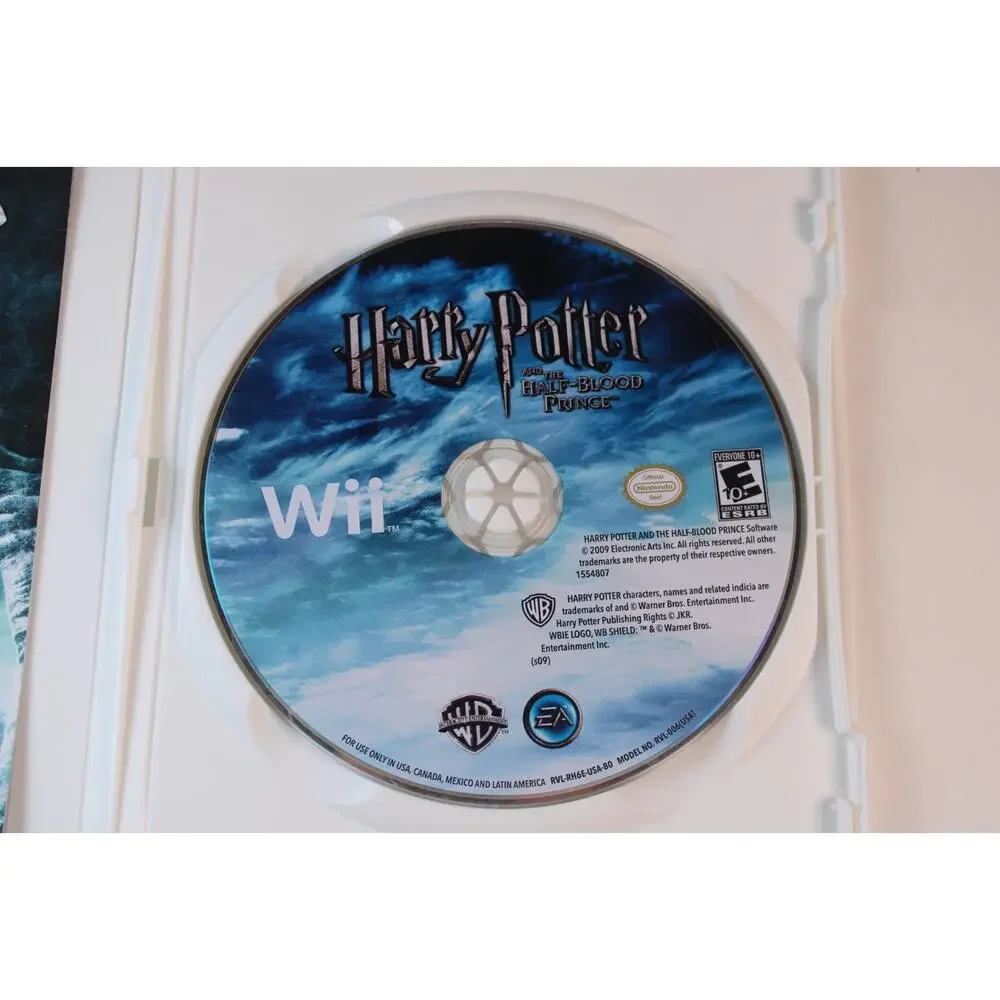 Harry Potter and the Half-Blood Prince (Nintendo Wii, 2009) Complete, Tested